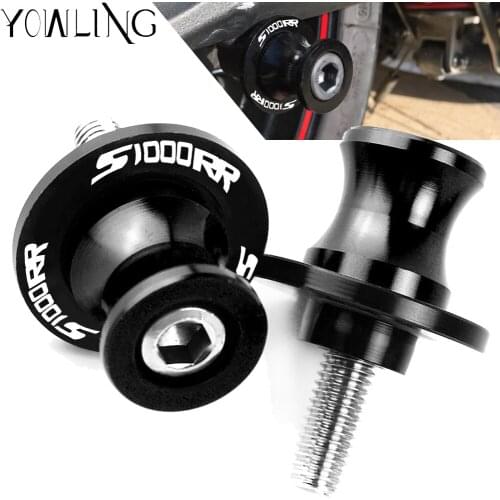 8mm Aluminum Motorcycle Stand Swingarm Spools Slider Stand Screw For BMW S1000RR S1000R S1000 RR 2014 2015 2016 2017 2018 2019
