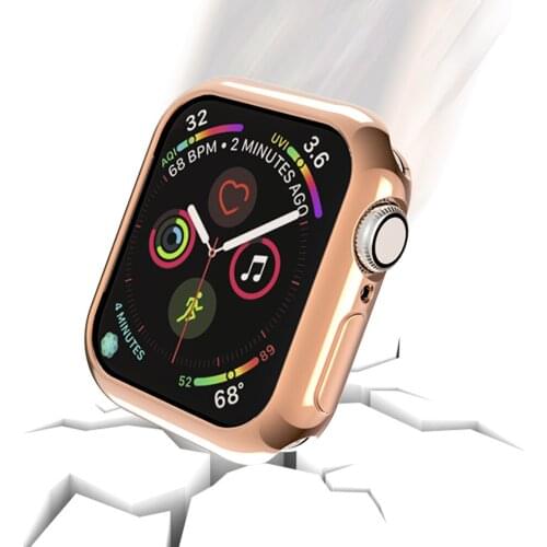 Watch Case for Apple Watch 6 5 4 3 Cover Soft Tpu Protective Bumper Shell Anti-fall 40mm 44mm 38/42mm Apple watch accessories