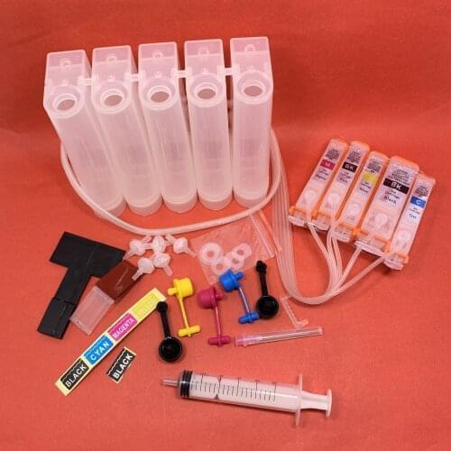 YOTAT 5 color CISS ink cartridge PGI-725 CLI-726 for Canon PIXMA IP4870 MG5170 MG5270 MG8170 MG8270 MG6170 MG8170 MX886 IX6560