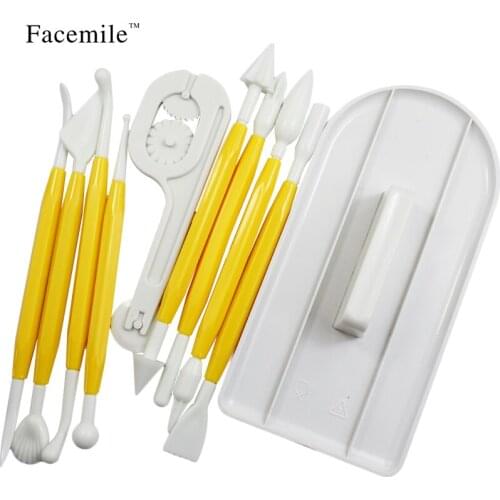 Facemile DIY cake tool best selling Sugarcraft Cake Decorating Fondant Icing Plunger Cutters Tools 03104
