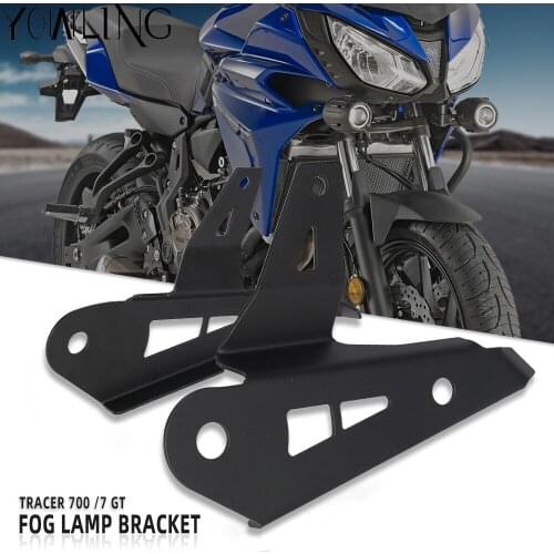 Fog lamp bracket TRACER 7 700 GT 2020-2021 Auxiliary light bracket FRONT AUXILIARY LIGHTS For YAMAHA TRACER 700 2020 2021