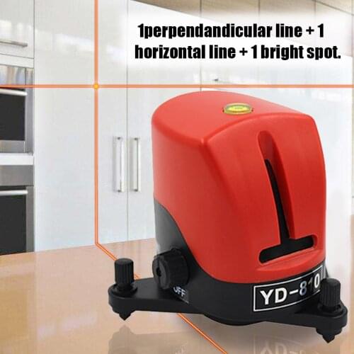 Laser Levels Mini Portable Self-leveling 360 Cross leveler 2 Line Horizonatal Vertical nivel laser eveling Construction tool
