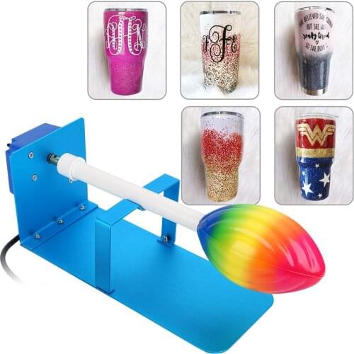 Cup Turner Spinner Kit for Crafts Tumbler Cup Tumbler Turner Machine For DIY Gitter Expoy Crafts Tumbler Cup Turner Machine