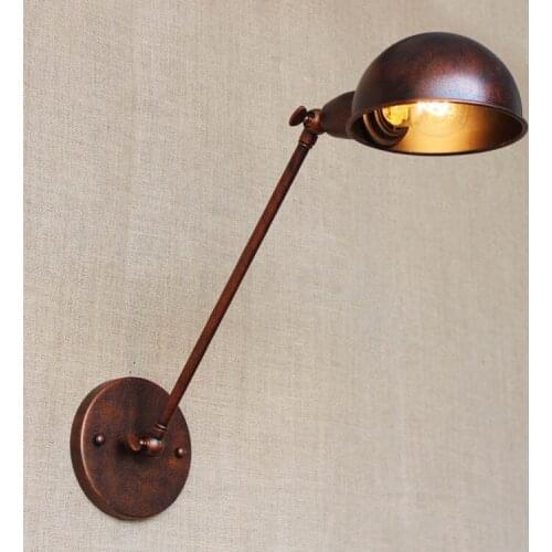Retro Arm Wall Lamp Loft Light Sconce Luminaire Abajur Luminaria For Bedroom Living Room Indoor Industrial Led Lighting Lamparas