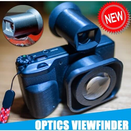 Optics viewfinder 28mm/35mm 2 :3 For Ricoh GR Leica Camera