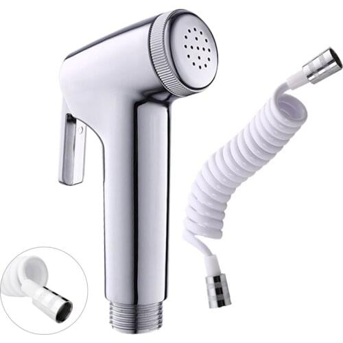 Toilet Handheld Shattaf Bidet Sprayer Shower Head with Plumbing Hose Accessories Shower Faucet Muslim Shower Ducha Higienica