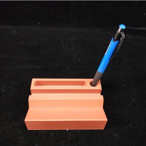 Silicone mold pen holder business card cement resin mold home decoration handmade cement card display stand mold