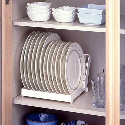 Dish Drain Rack Dish Rack Kitchen Foldable Dish Rack Stand Holder Bowl Plate Organizer Tray Drainer Shelf Kitchenware