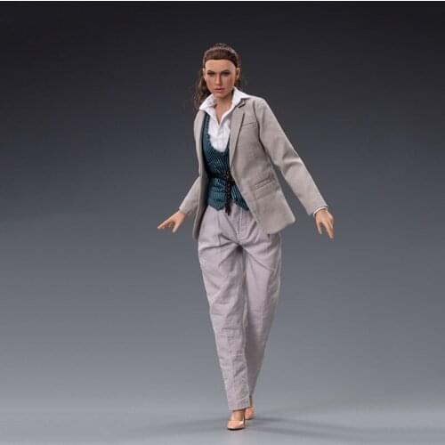 SWTOYS 1/6 FS039 Diana Female Head Sculpt Clothes Suit Ver. Shoes Model Figure Fit 12" Action Figure Body