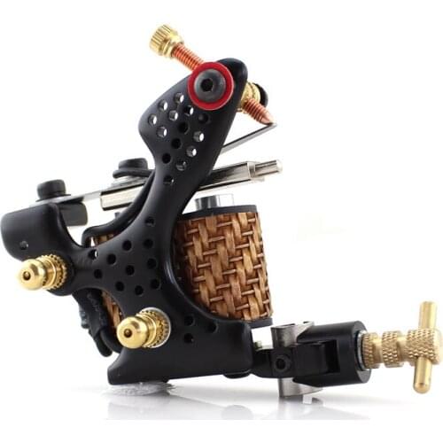 Tattoo Machine Liner Shader 8 Wraps Coils Handmade Professional Hollow Liner Shader Professional Makeup Body Artist