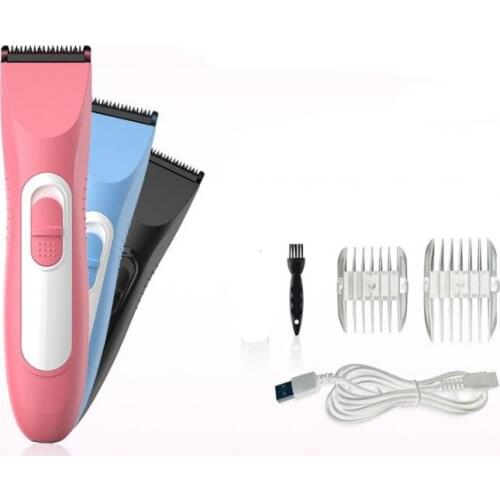 Pet hair trimmer dog hair trimmer pet trimmer ceramic cutter head USB rechargeable hair clipper
