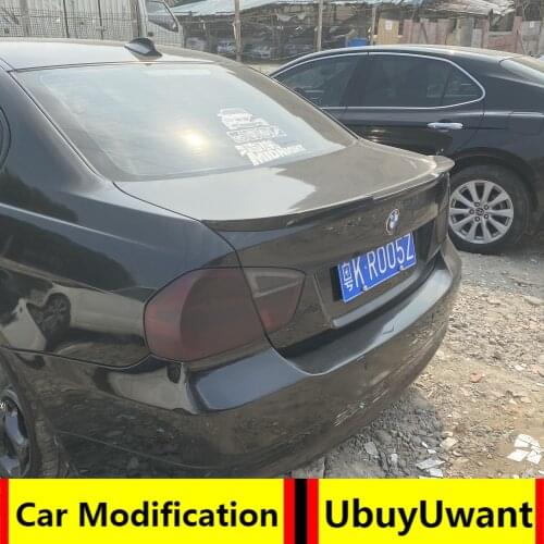 UBUYUWANT For BMW E90 3 Series 2005-2011 M4 STYLE Spoiler Wing Auto Racing Car Styling ABS Material Tail Trunk Spoiler Wing