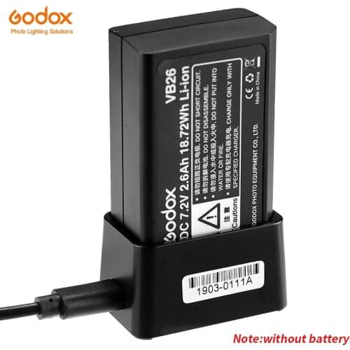 Godox VC26 USB Charger for V1 Speedlight flash(Without Battery)