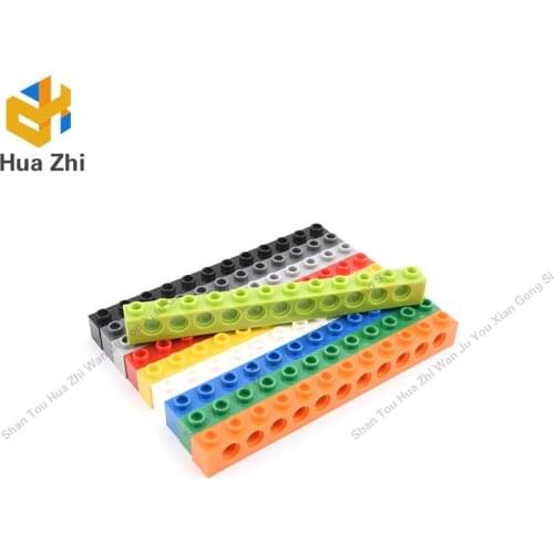 Building Blocks Parts 3895 8PCS Technic Brick 1 x 12 [11 Holes] LEGOING MOCS Education