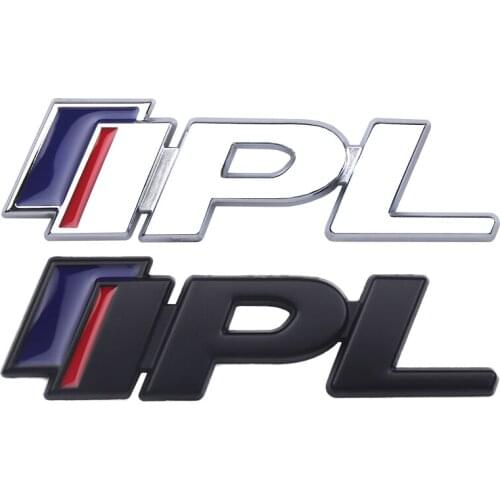 Car-Styling IPL 3D Metal Car Auto Badge Grille Emblem Sticker Chrome for Infiniti Q50 Q50L G37 G25 QX70 FX35 FX37 Accessories