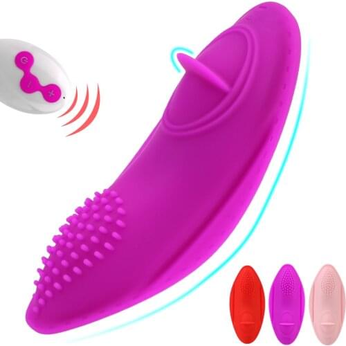 Wireless Women Panties Vibrator For Clitoris Licks Nipple Anal Toys Spikes Massager Female Masturbator Machine Erotic Sex Shop