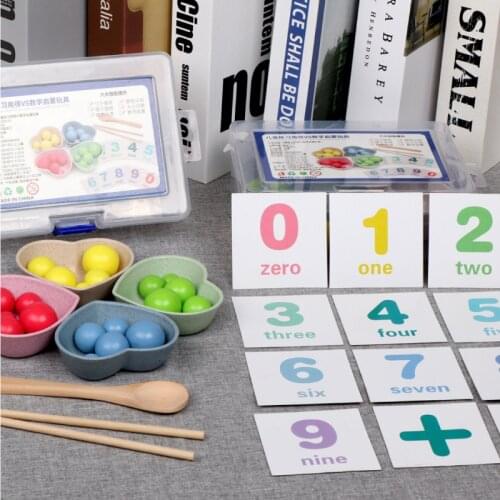 Children Multifunctional Learning Arithmetic Toys Children Montessori Early Education Exercise Finger Coordination Ability Toys