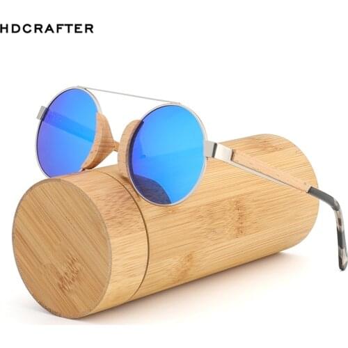 Женские солнцезащитные  круглые очки HDCRAFTER China At AliExpress