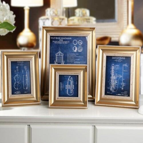 New Pink Photo Frames for Picture Wedding,Vintage Picture Frames Wall,Mini Baby Photo Frame Desktop,Wooden Picture Frame Family