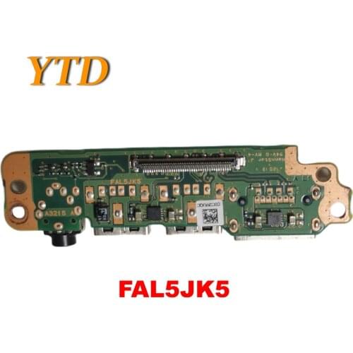 Original for Toshiba FAL5JK5 USB ESATA Audio Socket Board FAL5JK5 tested good free shipping