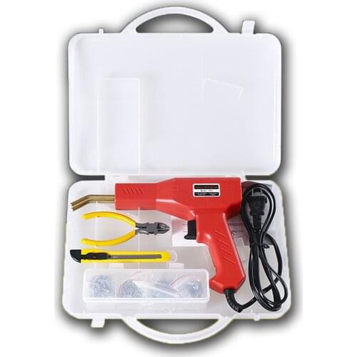 Portable Plastic Welder Garage Tools Hot Staplers Machine Staple PVC Plastic Repairing Machine Car Bumper Repair Hot Stapler