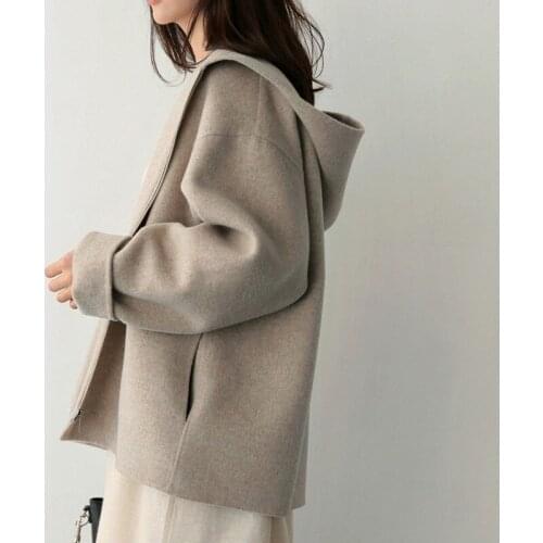 RUANDAI Women's Hooded Coats