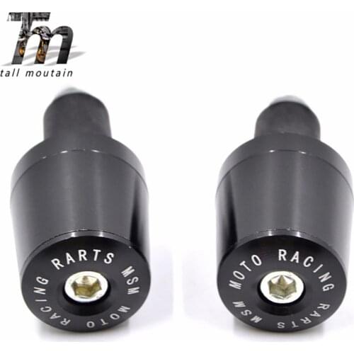 7/8" 22mm Aluminum Motorcycle Handlebar Grip End Plug Handle Bar End Cap For Suzuki GSXR 600 750 1000 600 750 1000