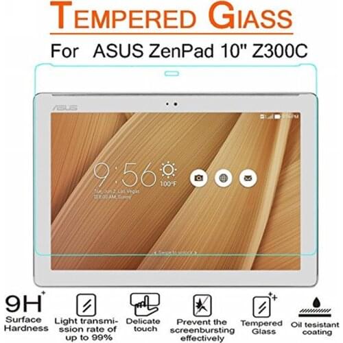Screen Protector Tempered Glass for ASUS ZenPad Z300 Z300CX Z300CG Z300CL Z301M Z301MFL P023 P00C P01A P00L Tablet Screen Guard