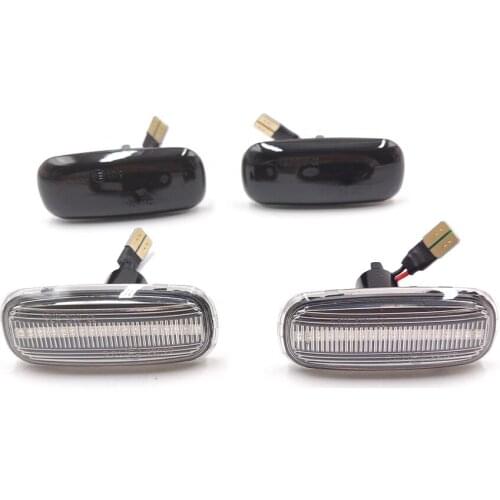 1 Pair LED Dynamic Side Marker Turn Signal Lights Indicator Lamps for Audi A3 S3 8L 2000-2003 A8 D2 1999-2002 TT 8N 2000-2006
