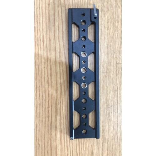 10 inch lightweight dovetail plate for TILTA Blackmagic BMPCC 4K 6K GH5 S1H SONY A6 A7 A7S3 Canera Cage Tiltaing 15mm Baseplate