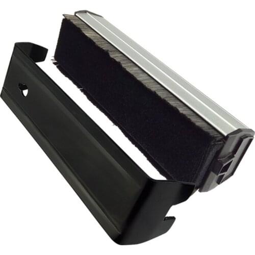 2 in 1 Carbon Fiber+ Velvet Vinyl Record Anti Static Cleaning Brush Dust Remover for LP Vinyl Records Tools