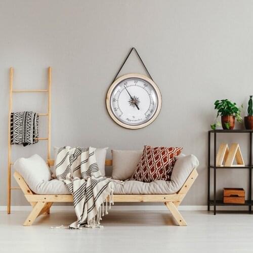 3 in 1 Thermometer Hygrometer Barometer Wall Hanging Air Pressure Gauge Meter G6DB