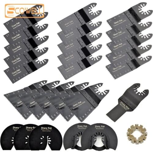 30% Off Oscillating Saw Blades Wood Metal Cutting Plunge Blades 30% Off 27pcs Blade Multimaster Type Blade Plunge Saw Parts