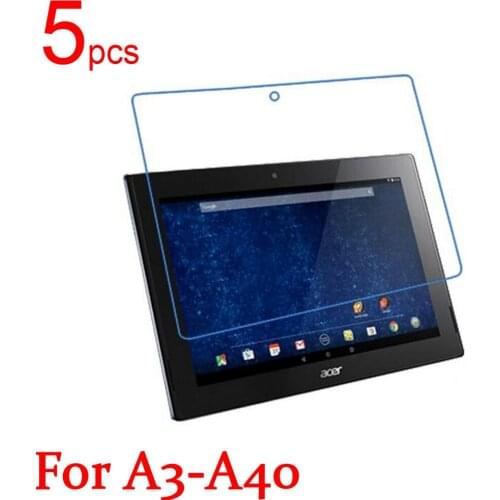 5pcs glossy Ultra Clear/Matte/Nano anti-Explosion LCD Screen Protector Film For Acer Iconia Tab 10 A3 A40 A30 A20 A10 10.1 Film