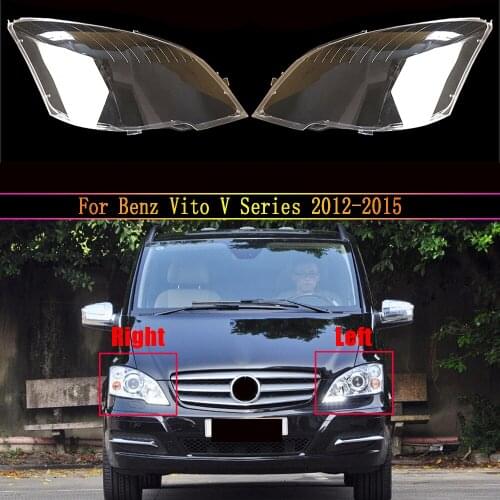 Car Headlamp Lens For Mercedes-Benz Vito V Series 2012 2013 2014 2015 Car Headlight Headlamp Lens Auto Shell Cover
