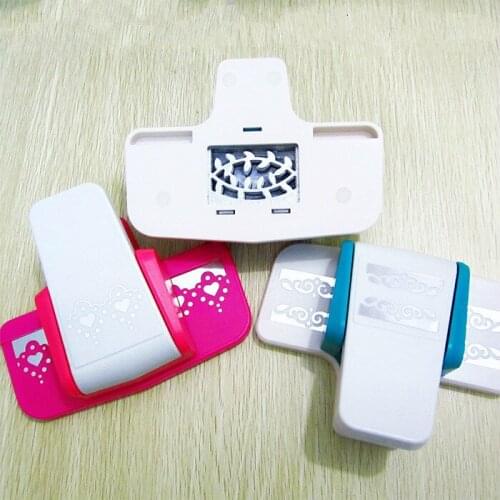Large 3d Fancy Border Embossing Hole Punch Cards For Scrapbooking Punches Handmade Edge Device Diy Paper Cutter School Tool