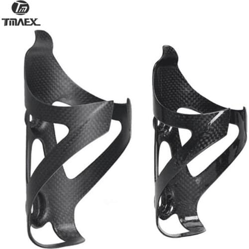 No Logo Carbon Water Bottle Cage Mountain Bike Cycling Bottle Holder Ultra-light 20g Bicycle Bottle Holder 3k Carbon Bottle Cag
