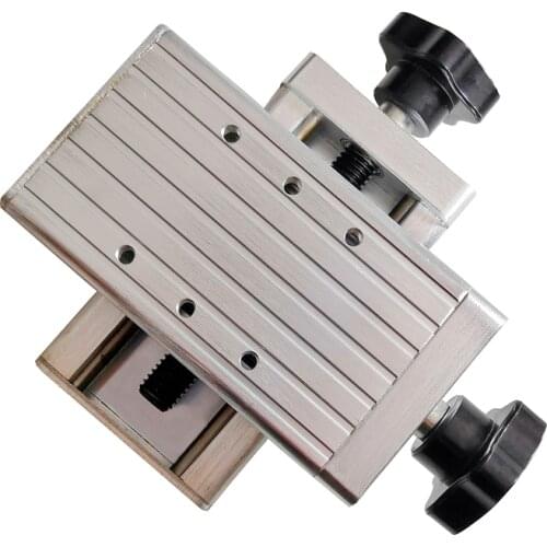 2D Manual Fine-tuning Cross Slider High Precision Screw Slide Table 60x60MM Y