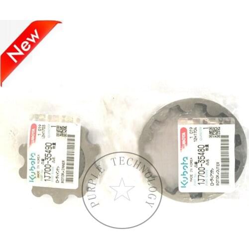 Diesel engine oil pump 1J700-35480 1J700-35490 for kubota V2607