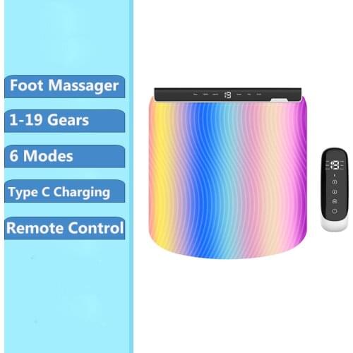 Smart EMS Foot Massager Upgrade Electric Feet Muscle Stimulator Leg Arm Acupoint Massage Mat Relieve Ache Pain Relaxation Pad