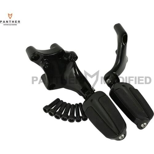 Motorcycle Male Mount-Style FootPegs & Mount Brackets Moto Passenger Foot Rest case for Harley 883 1200 XL Sporster 2014-2016
