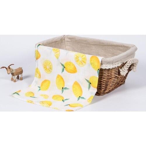 Bamboo Cotton Soft Baby Swaddle Muslin Wrap Infant Baby Bedding