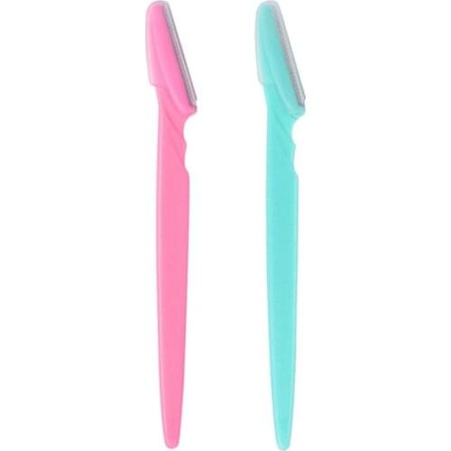 2021 New Unisex Stainless Steel Eyebrow Razor Facial Hair Remover Trimmer Grooming Shaver