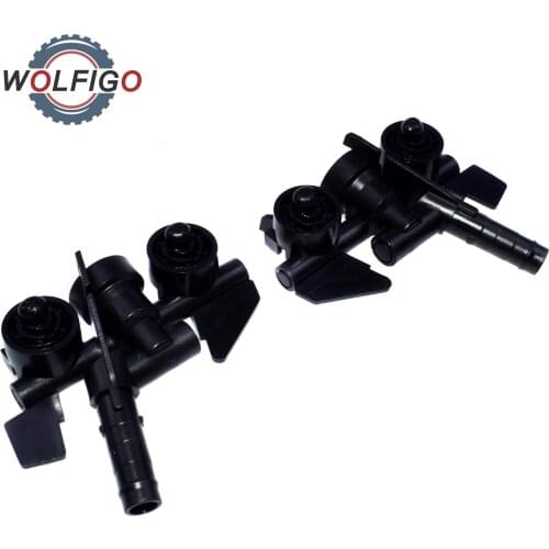 WOLFIGO Headlight Washer Spray Nozzle Headlamp Cleaning Sprayer Jet for BMW 3 Series E46 M3 1997-2006 61674290867 61674290868