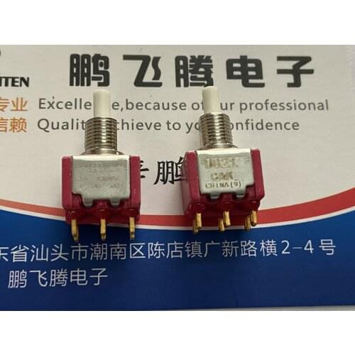 Original new 100% U821SHZGE micro button switch vertical 6pin self reset button power button 1A120VAC