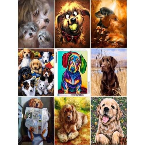 DIY Full Round cartoon diamond painting Diamond Embroidery Cross Stitch Wall Hanging Painting