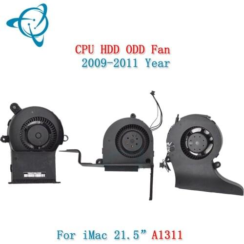 Used A1311 Fan for iMac 21.5" A1311 CPU HDD ODD Fan Set (Hard Disk Drive and Optical Drive) 2009 2010 2011 Year EMC 2428 EMC 249
