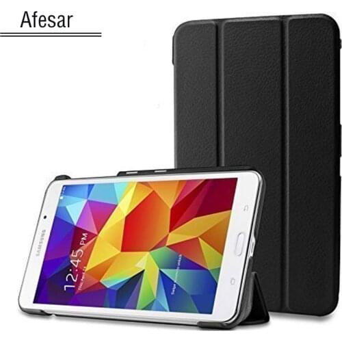 Sm-T230 T231 T235 T239 Tab 4 VE 7.0 Case Ultra Slim Lightweight Smart shell Cover Stand for samsung galaxy tab 4 7.0 case
