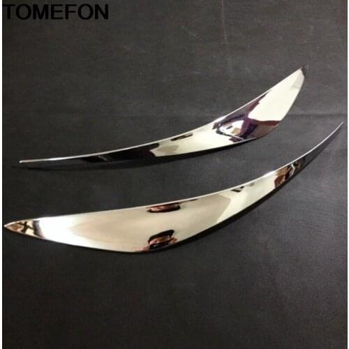 TOMEFON For Nissan X-Trail Rogue T32 2014 2015 2016 2017 2018 Front Bumper Protector Cover Trim Exterior Accessories Styling