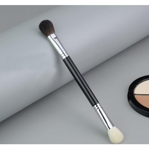 VVR Eye Shadow Brush Goat Hair Makeup Brushes Double-head Multifunctional Makeup Brush Concealer Sculpting High Quality Brushes
